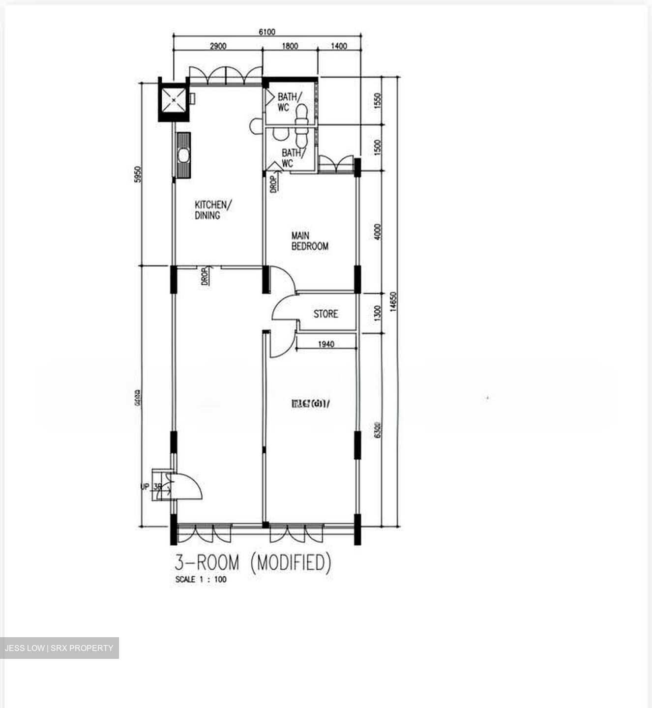 Blk 206 Marsiling Admiralty Park (Woodlands), HDB 3 Rooms #550408711